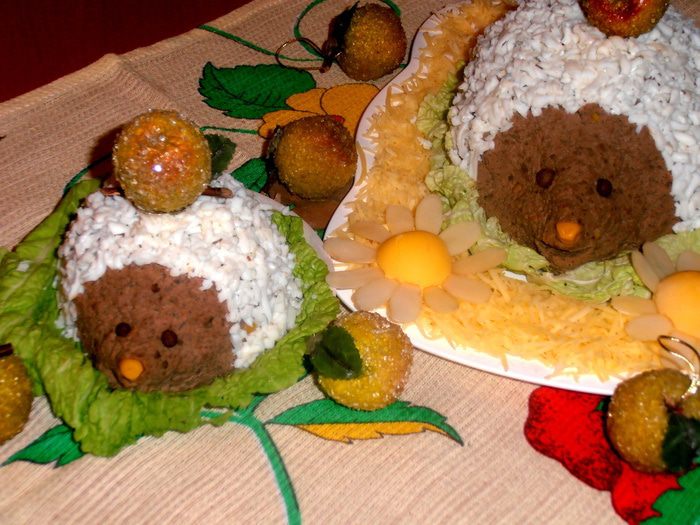 &amp;quot;ежики на поляне&amp;quot; (паштет из печени)