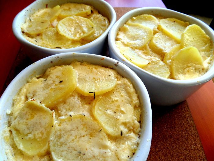 Картофель по-французски (au gratin)