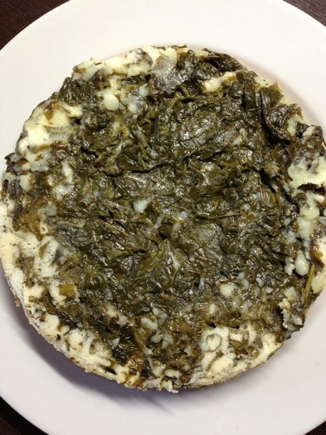 Быстрый пирог со щавелем