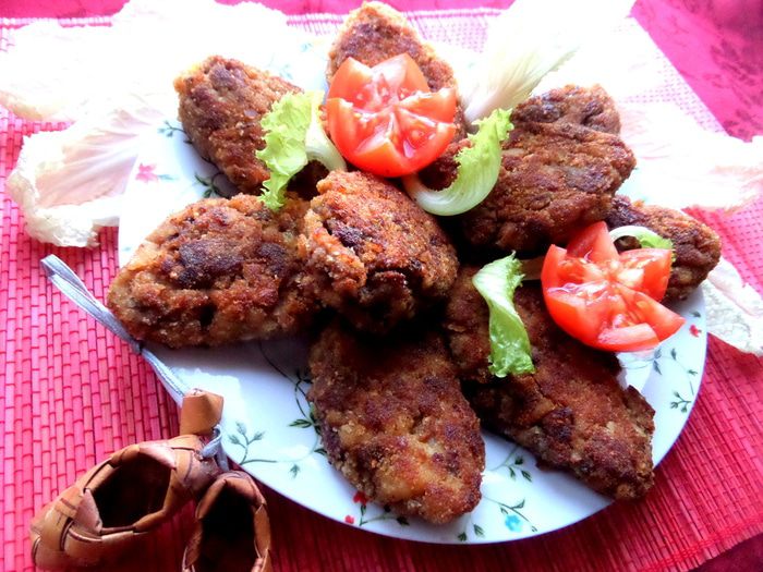 Печеночные котлеты