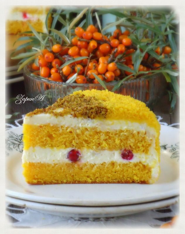 Торт &amp;quot;Осенний блюз&amp;quot;