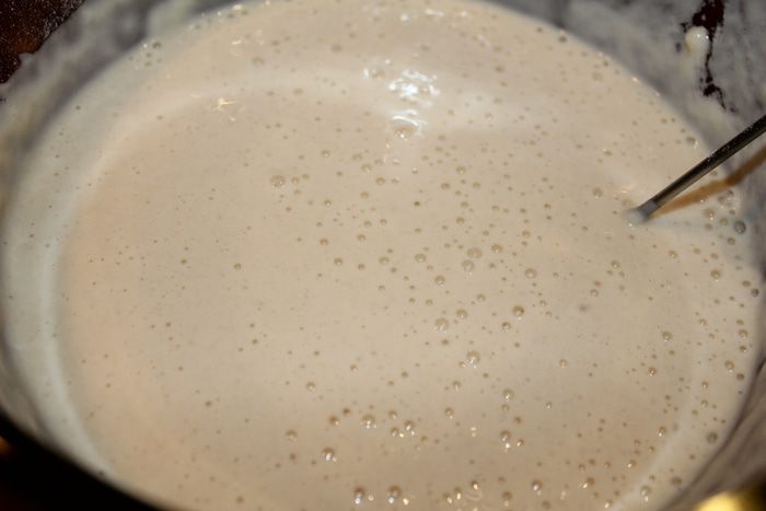 Заварные блины на водке