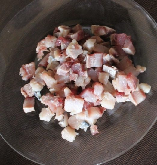 Селедка под шубой в картофельных корзинках