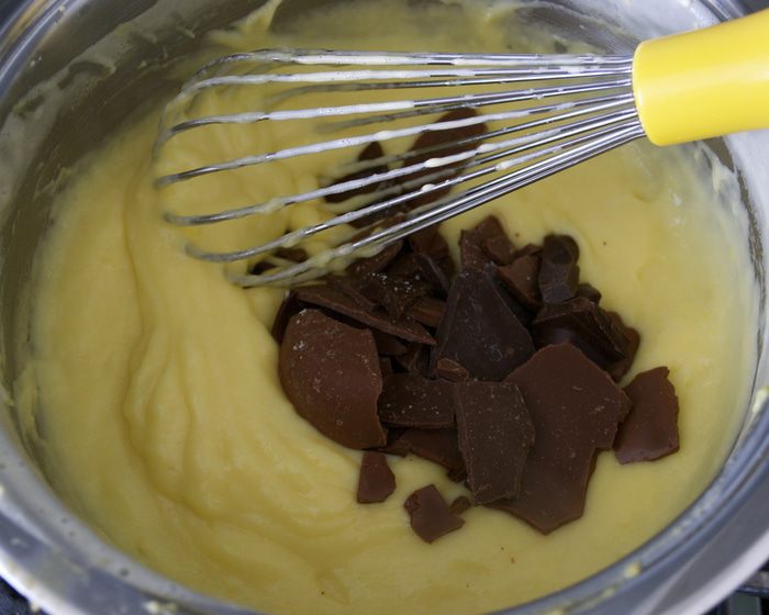 Торт &amp;quot;Нуа&amp;quot; с двойным заварным кремом