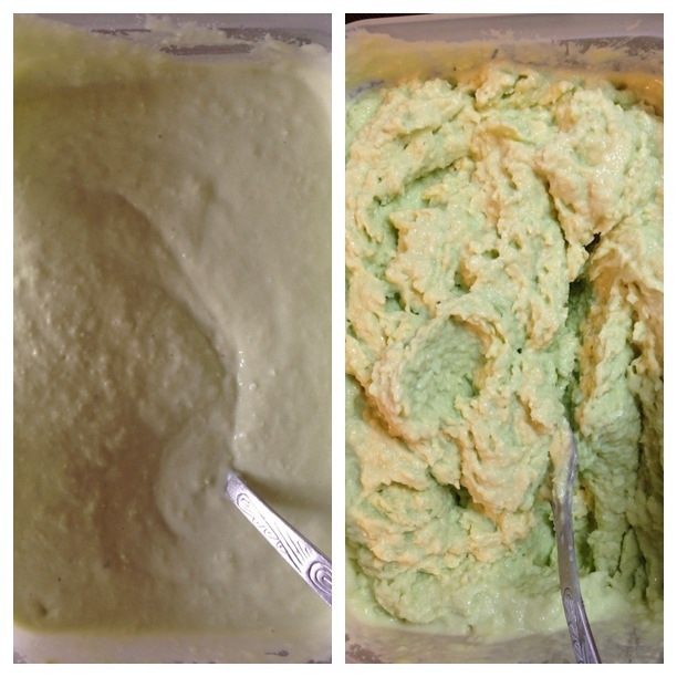 Сливочное мороженое с авокадо