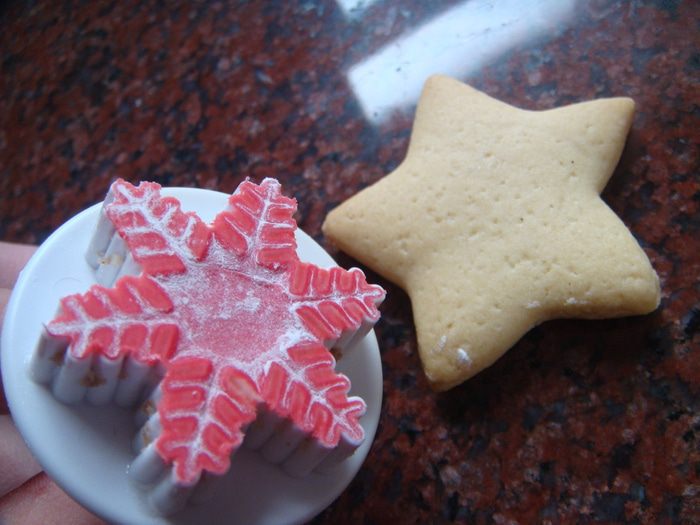 Ванильное рождественское печенье