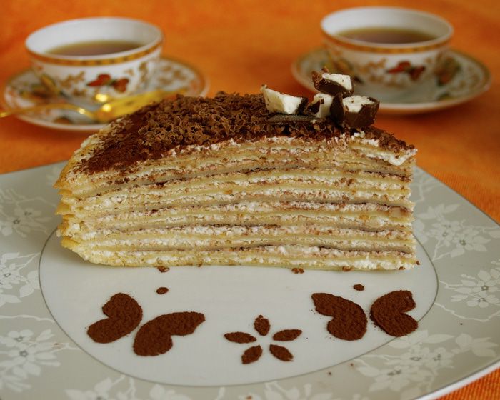 Блинный тирамису