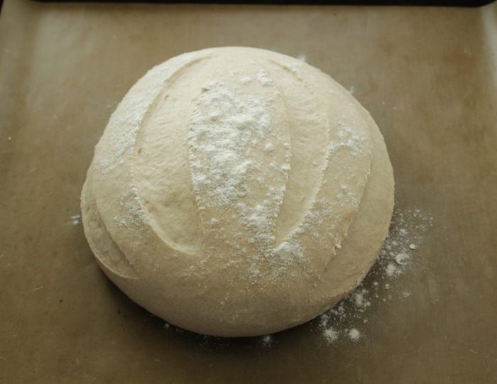 Пшенично-ржаной хлеб на кефире