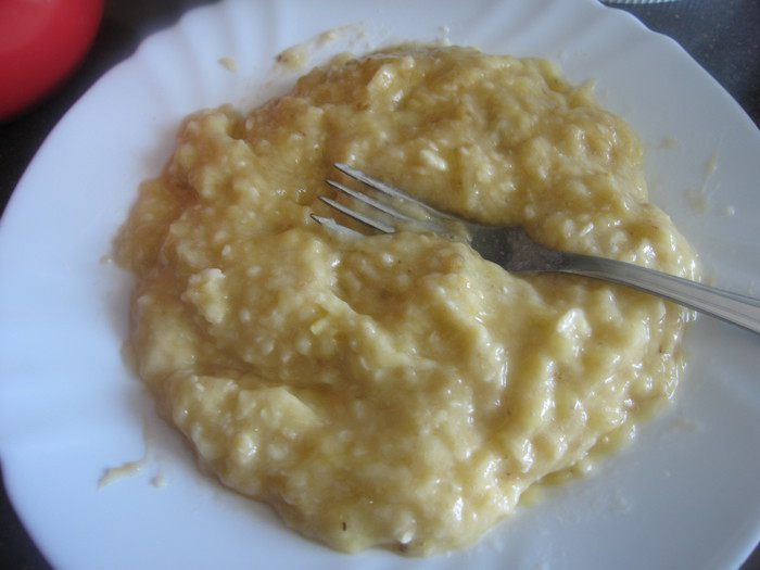 Полезные овсяно-банановые блины