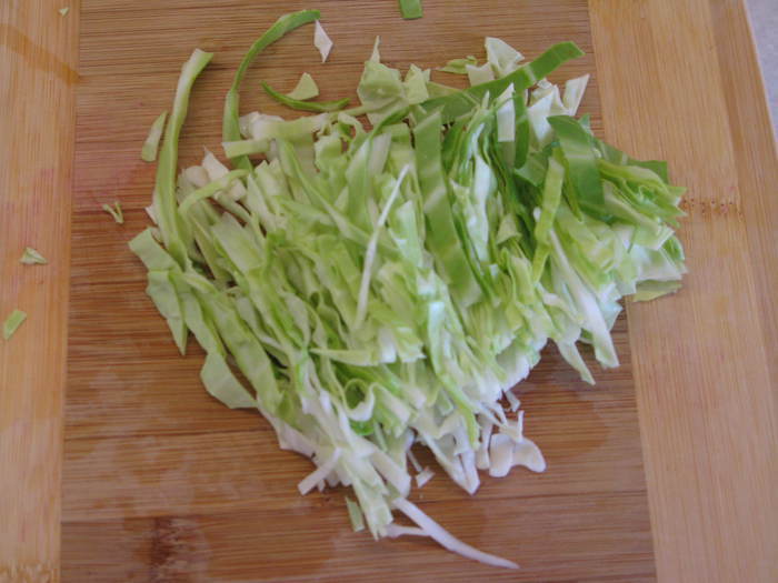 Летний салат из капусты