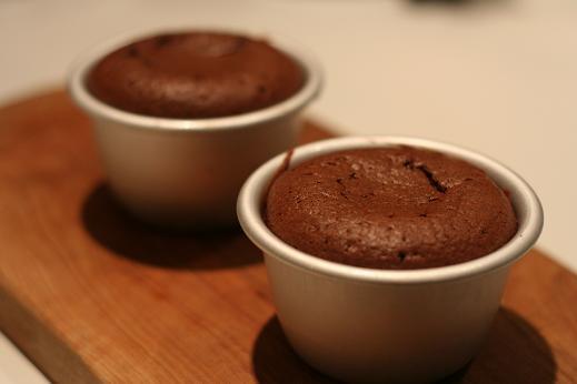 Шоколадный фондан