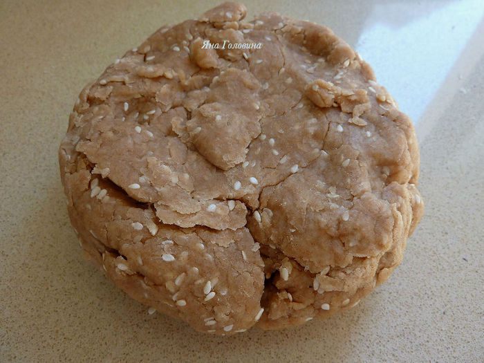 Шпинатный тарт на крекерной основе