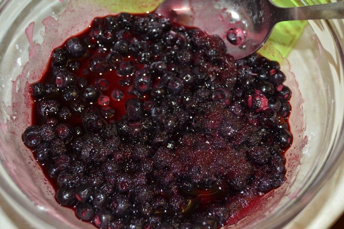 Тарт с черникой &amp;quot;Звездное небо&amp;quot;