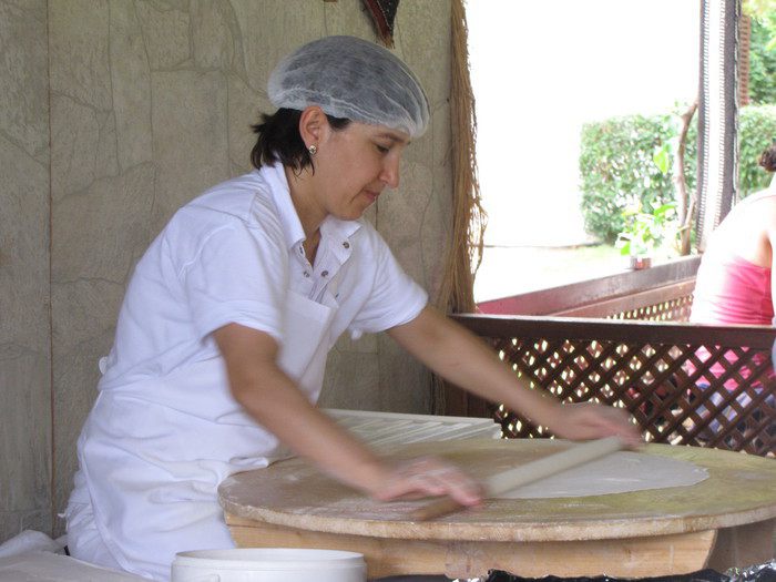 Лепешки &amp;quot;Гезлеме&amp;quot; с мясом и картошкой