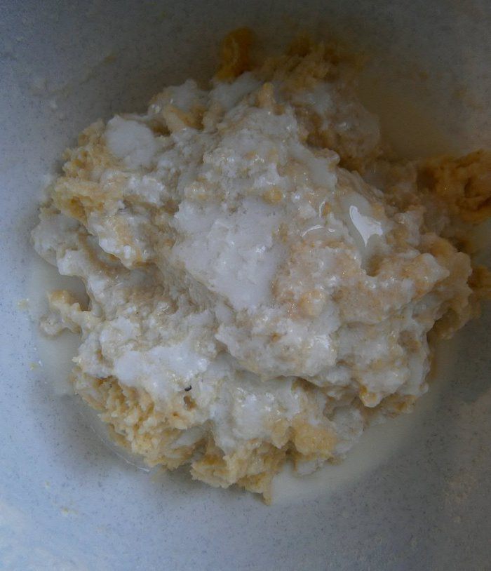 Булочки из волшебного теста с сыром