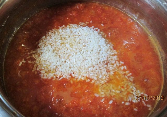 Рис в томате