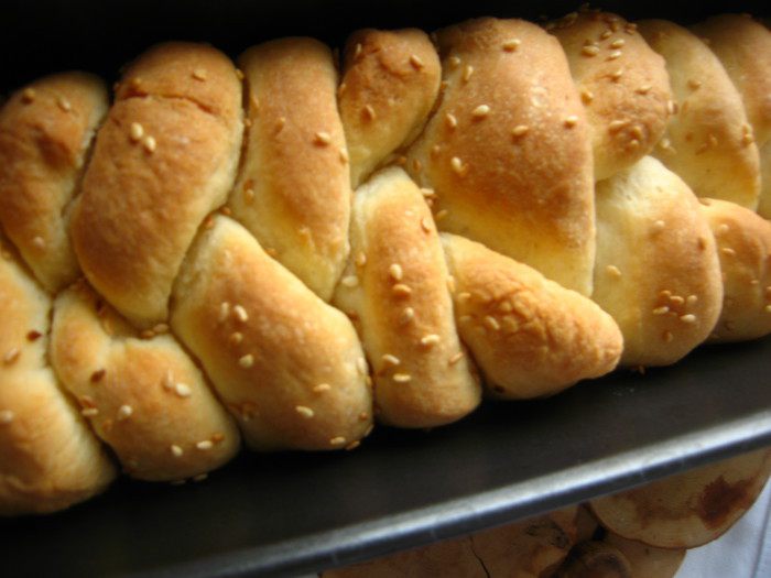 Сербский хлеб &amp;quot;Погачице&amp;quot; на топленом молоке