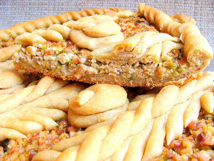  Пирог из цельнозерновой муки &amp;quot;Интрига&amp;quot;