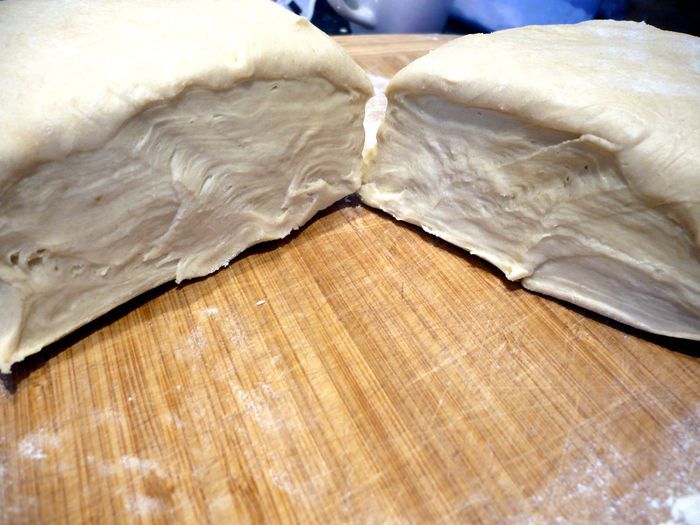 Похлебка с семгой и шпинатом под домашним слоеным тестом &amp;quot;Очарована, околдована&amp;quot;