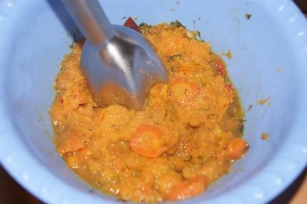 Согревающий морковный суп-пюре