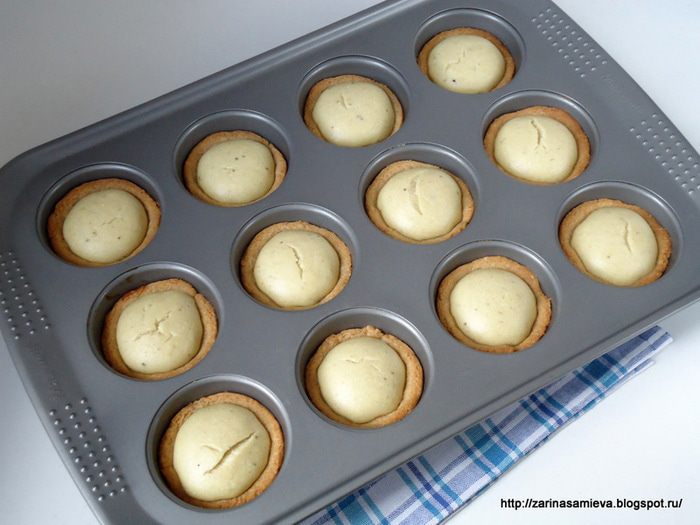 Корзинки из цельнозерновой муки с морковными цукатами