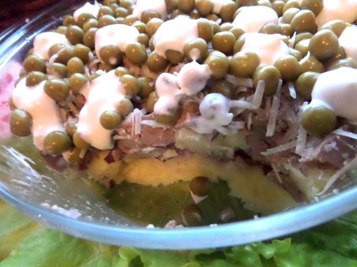 Cалат с печенью &amp;quot;Владивосточный&amp;quot;