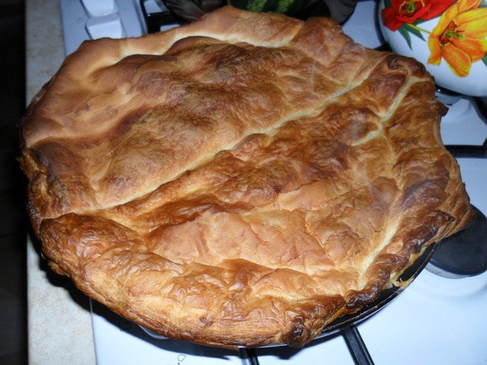 Слойка с яблоками