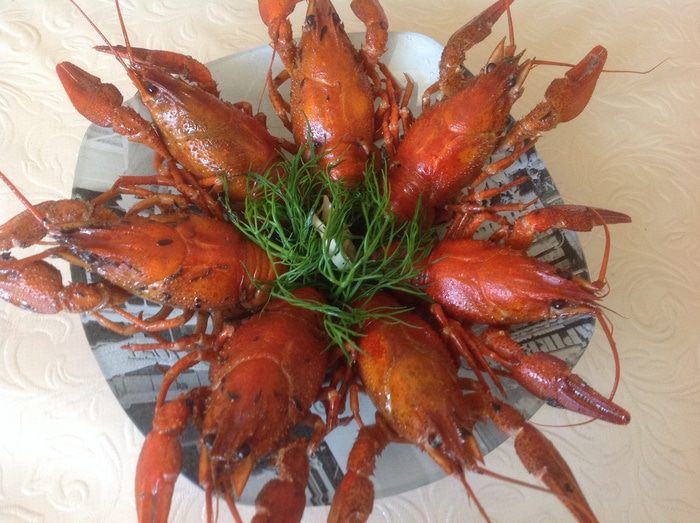 Жареные раки