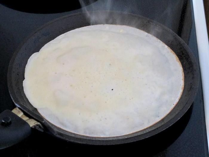 Блинчики со сливочным ликером 