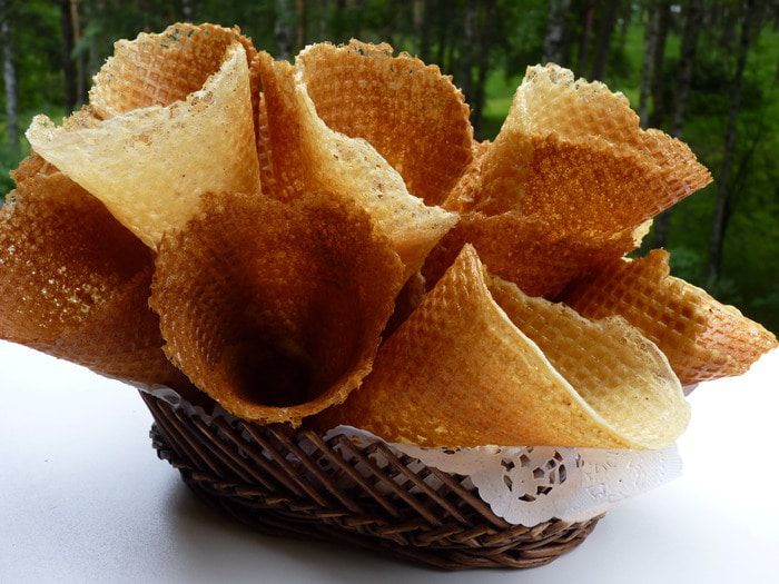 Вафельные конусы