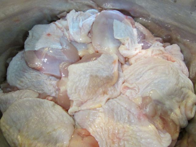 Курочка в собственном соку