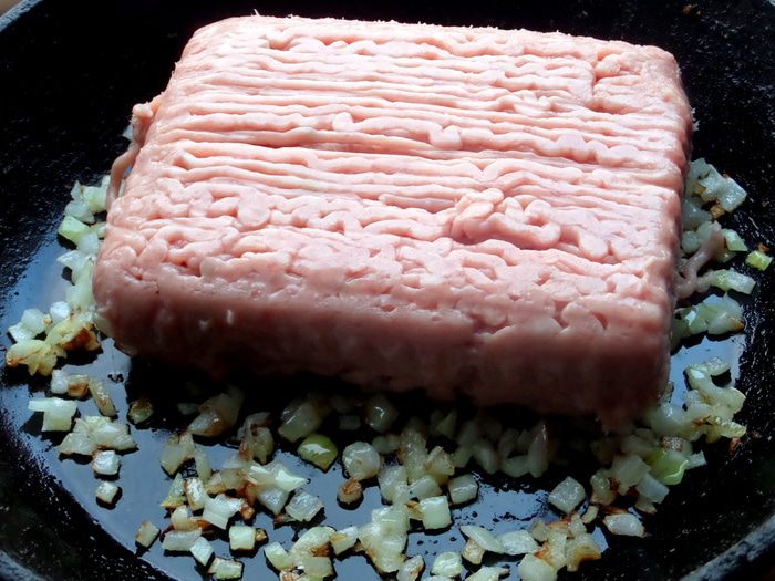 Драники с мясной начинкой