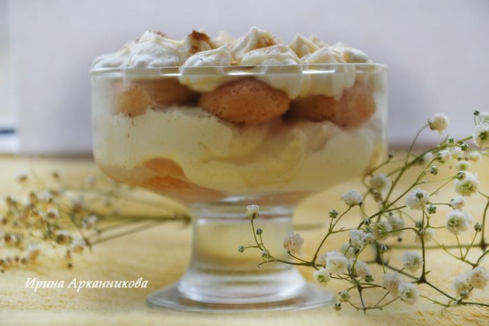 Тирамису с медом и корицей