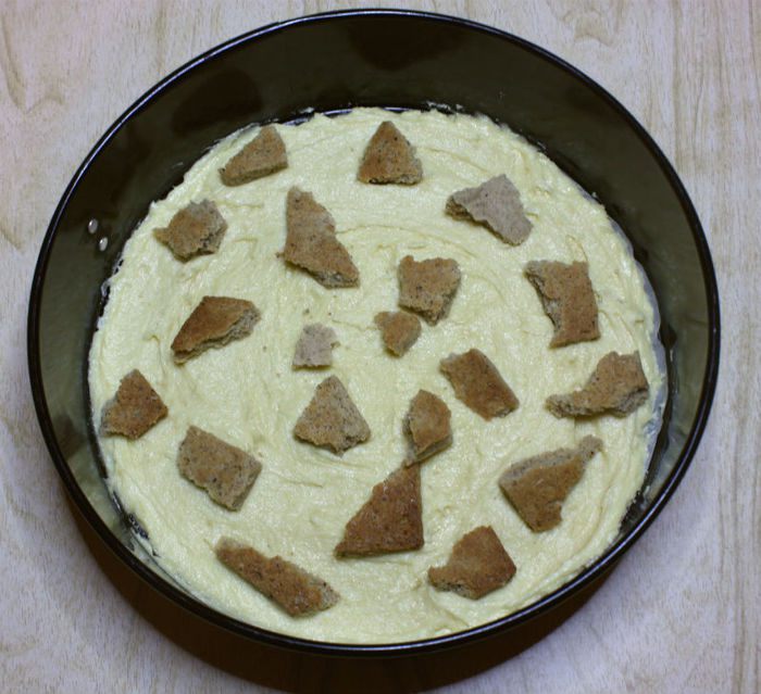 Вишнёвый торт с пряным печеньем