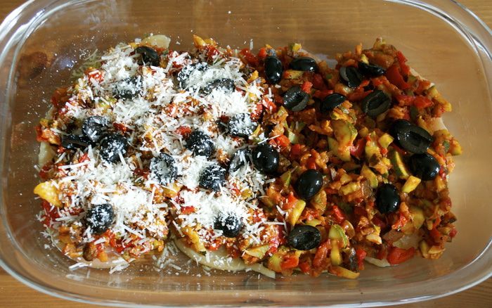 Рататуй с курицей 