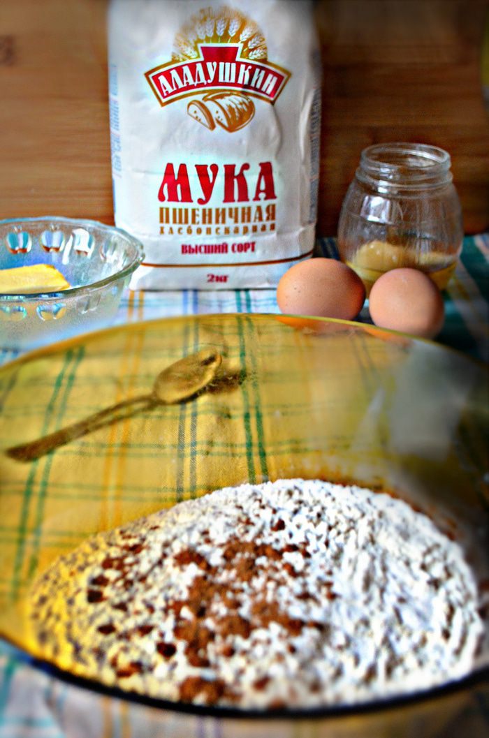 Французский деревенский пирог с мёдом