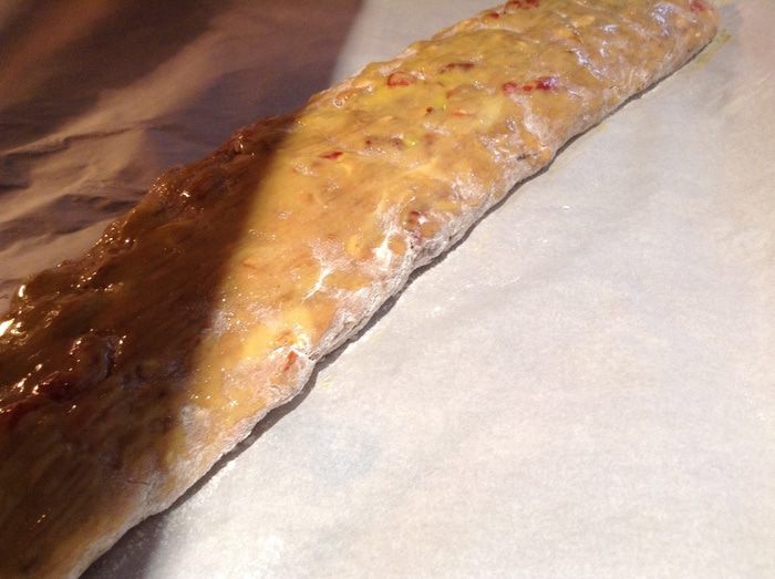 Бискотти с вишней и миндалем