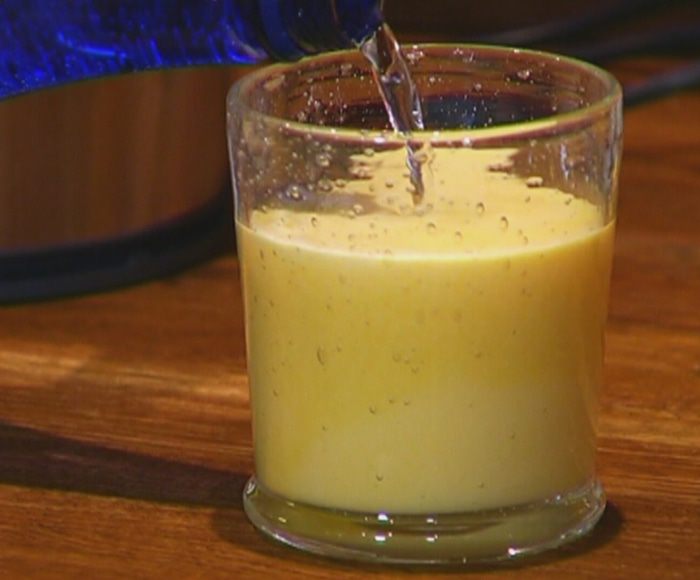 Ананасово-имбирный коктейль