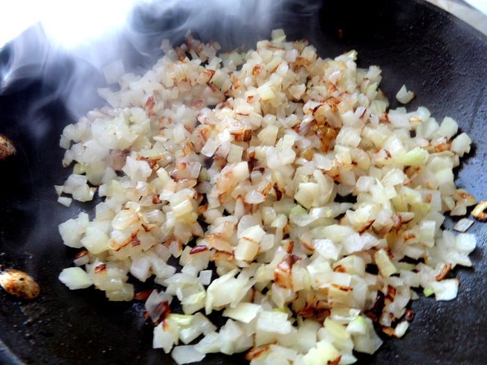 Сливочный жульен с ветчиной и грибами