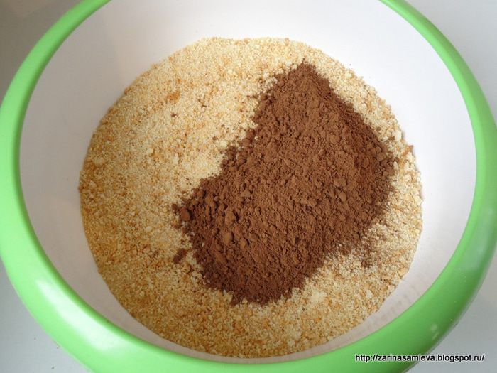 Пирожное &amp;quot;Картошка&amp;quot; (шоколадная)