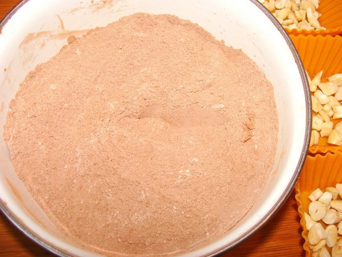 Постное брауни с кешью за 10 минут