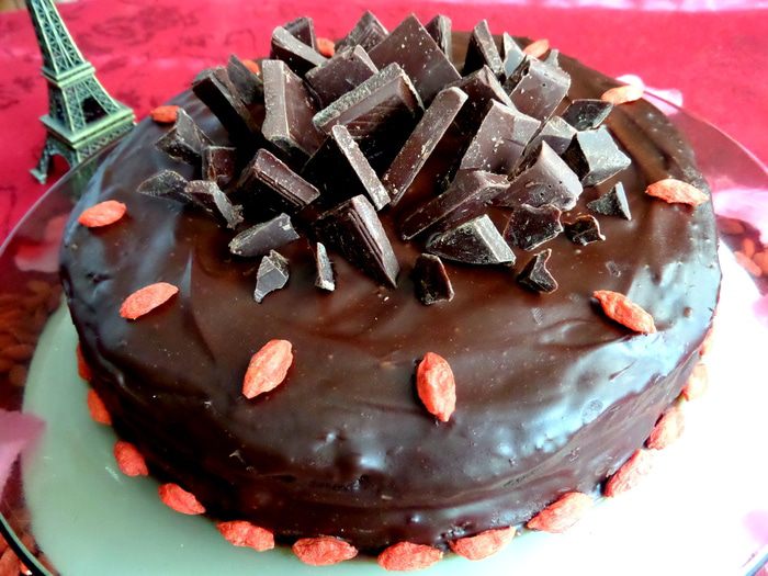 Торт &amp;quot;Шоколадный мусс&amp;quot; (без муки)