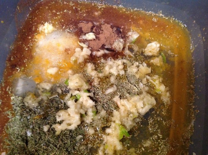 Праздничная индейка с клюквенным соусом