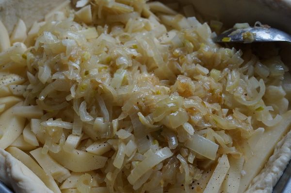 Монастырский грибной пирог