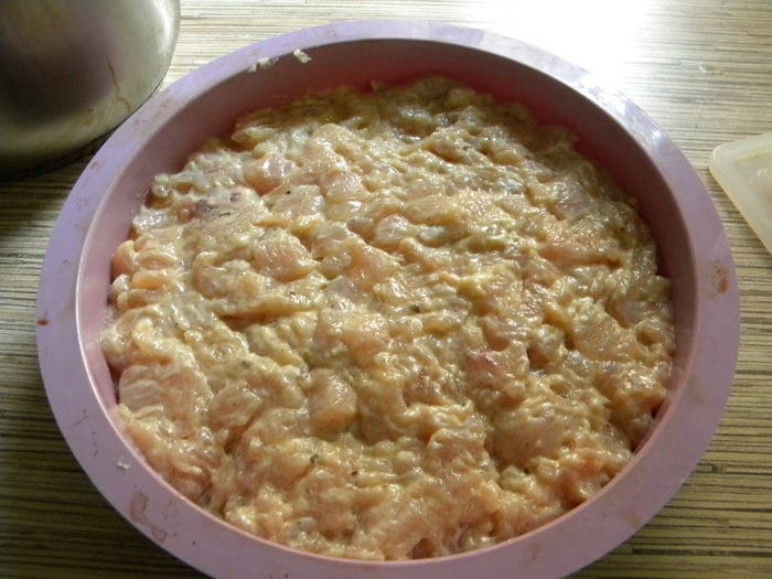 Запеканка Пармантье с курицей