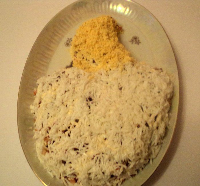 Салат «Жар-птица»