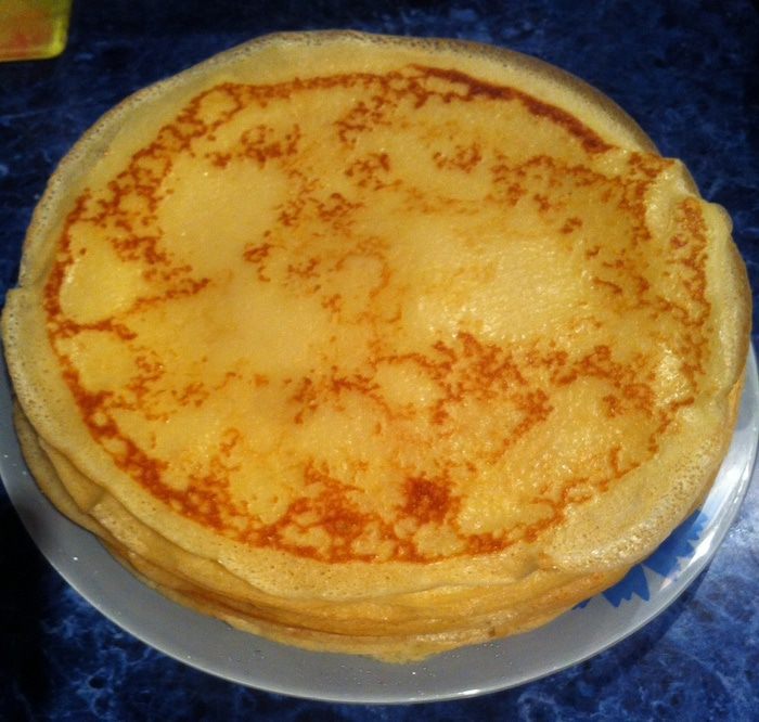 Блинный торт &amp;quot;Апельсиновая фантазия&amp;quot;