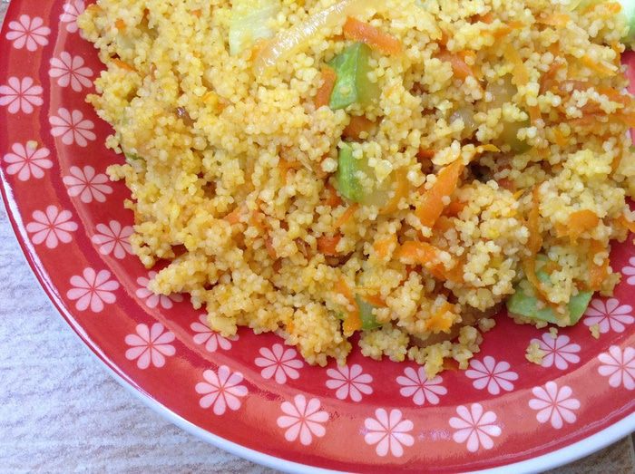 Кускус с кабачками