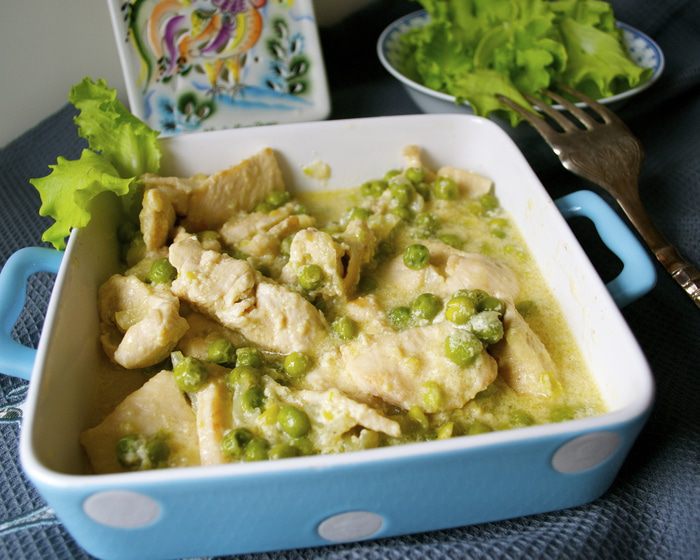 Курочка в молоке 