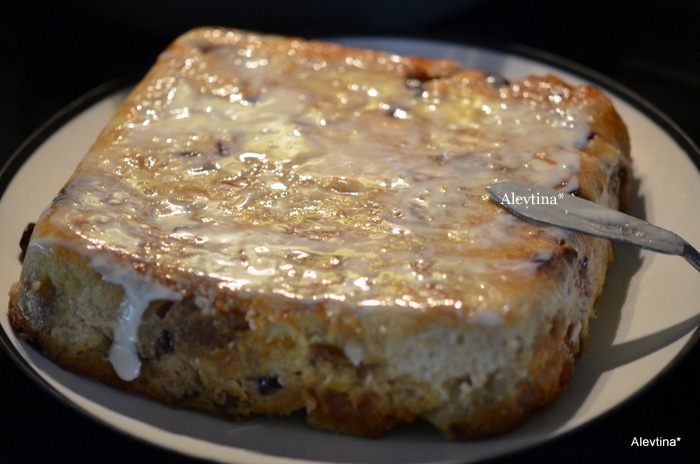 Хлебный пудинг в старом стиле